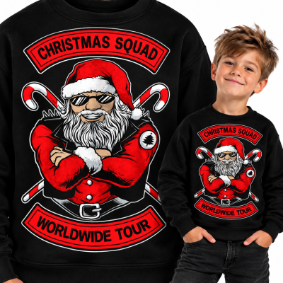 BLUZA ŚWIĄTECZNA CHRISTMAS SQUAD